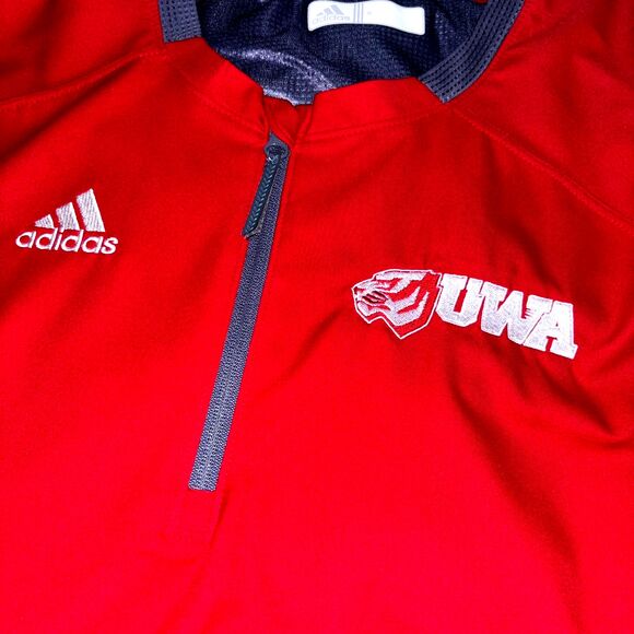 Adidas University of West Alabama (UWA) Quarter-Zip Pullover 3XL - Picture 4 of 7